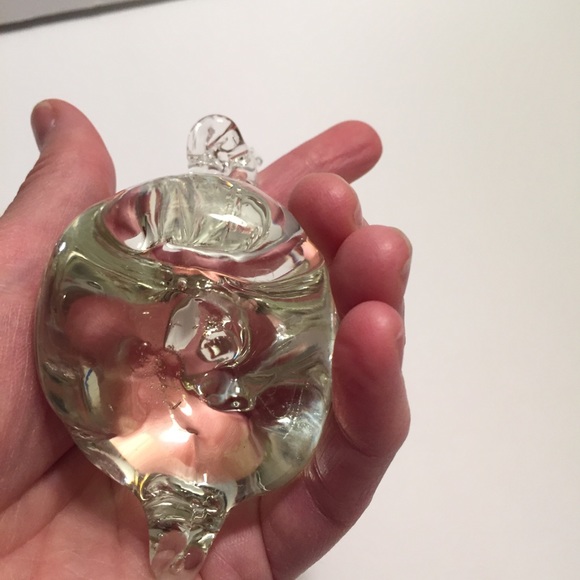 Clear Art Glass Snail Figurine Paperweight - Picture 15 of 16